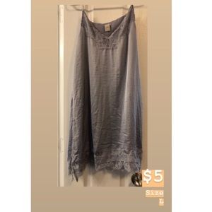Lace Detail Slip Dress